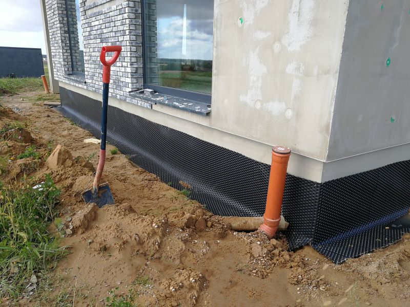 Basement Drainage Installation