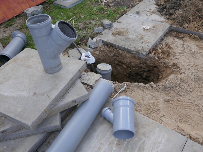 Channel Drain Installation