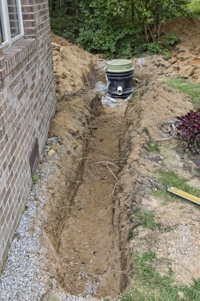 Grinder Pump Installation in Independence