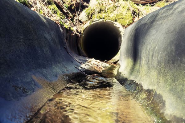 Drainage Swale Installation in Independence